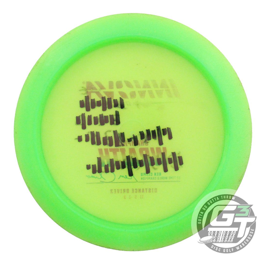 USED Innova Champion Wraith 170g Lime Rainbow Laser Foil Distance Driver Disc