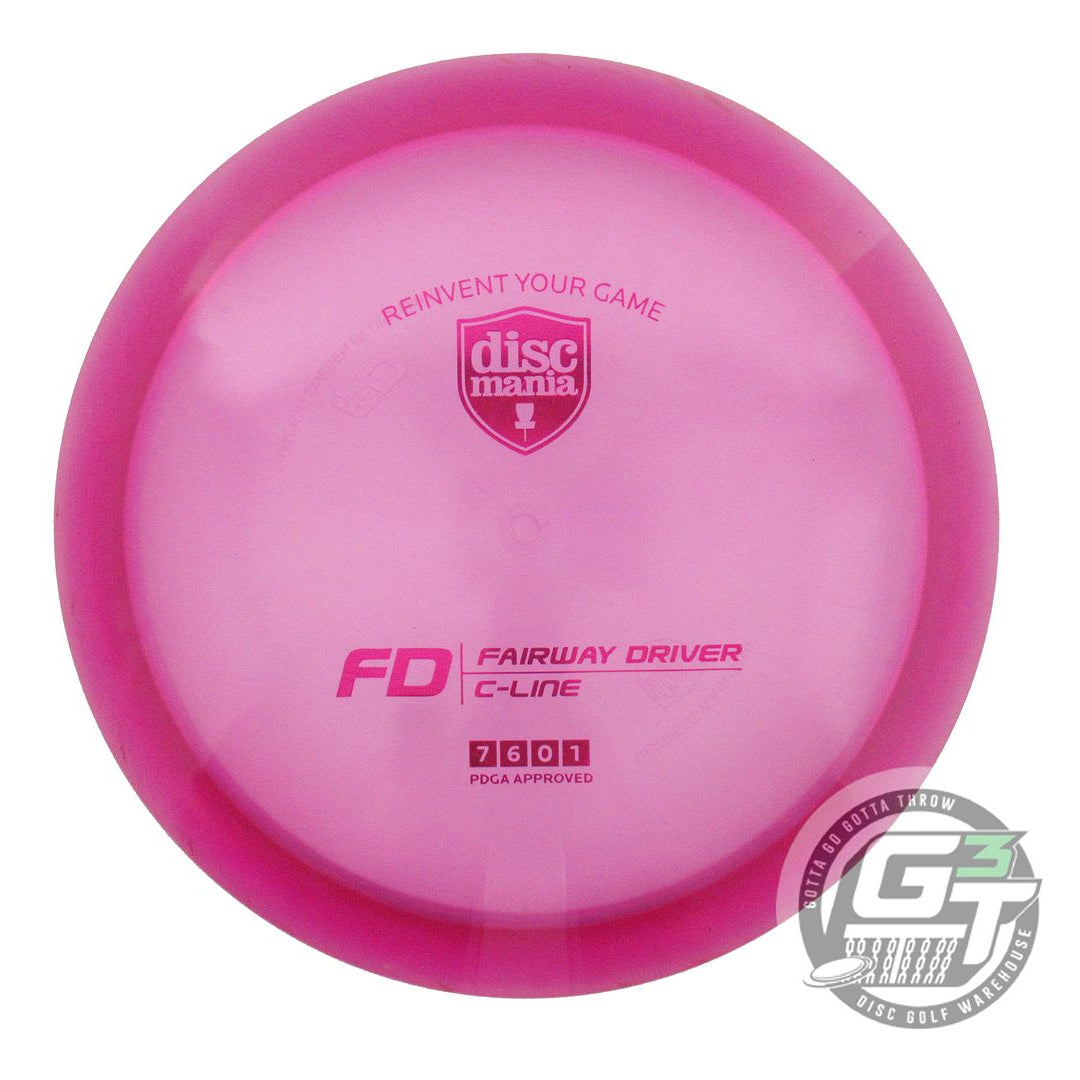 USED DiscMania C-Line FD 173g Magenta Magenta Foil Fairway Driver Golf Disc