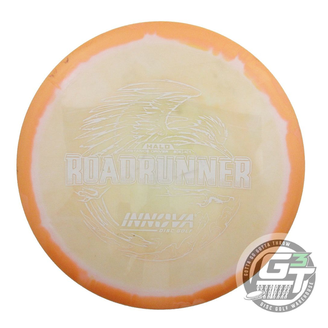 USED Innova Halo Star Roadrunner 171g Orange-White Distance Driver Golf Disc