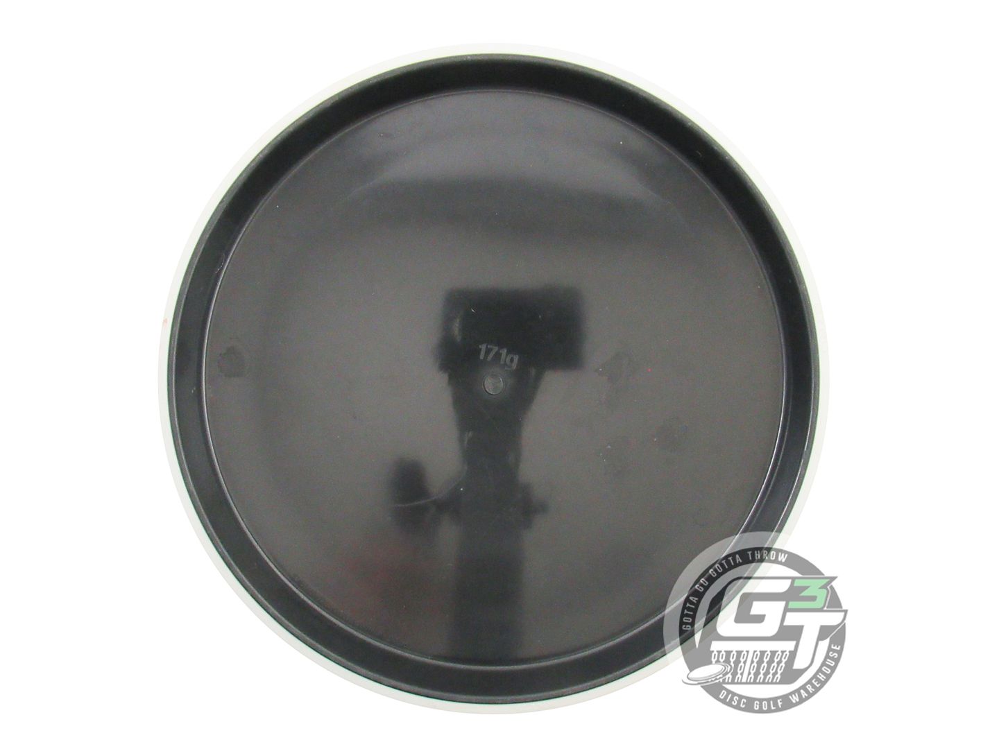USED MVP Disc Sports R2 Neutron Watt 171g Black White Rim Putter Golf Disc