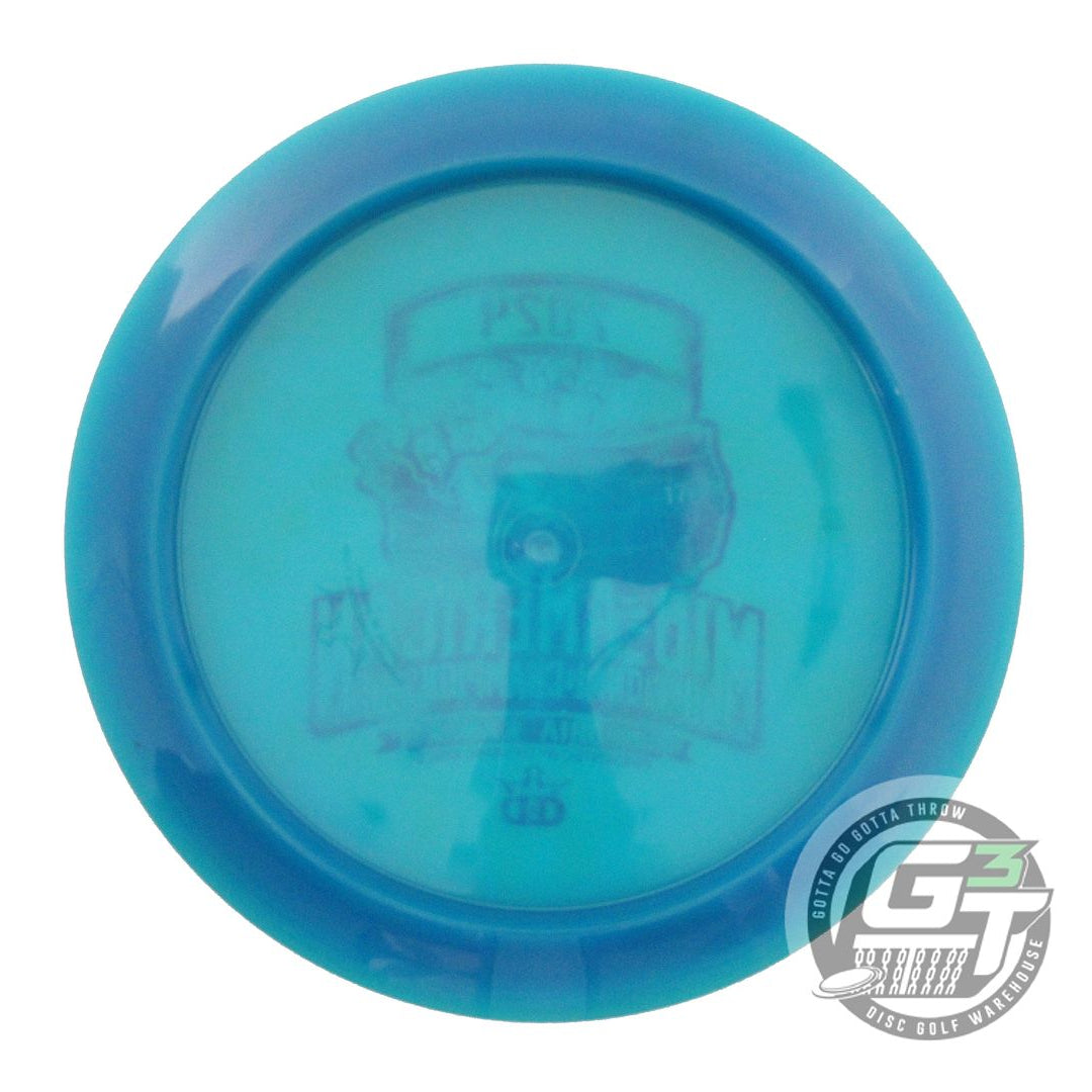 USED Dynamic Discs Lucid Raider 173g Blue Purple Foil Distance Driver Golf Disc