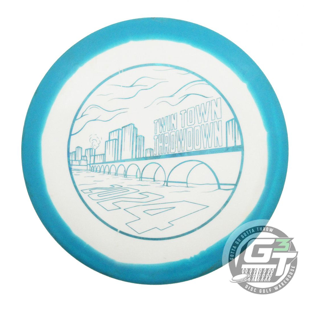 USED Dynamic Discs Fuzion Orbit Escape 175g Teal-White Fairway Driver Golf Disc
