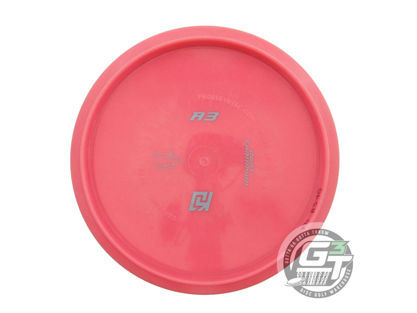 USED Prodigy Discs 400G A3 171g Red Blue Foil Midrange Golf Disc
