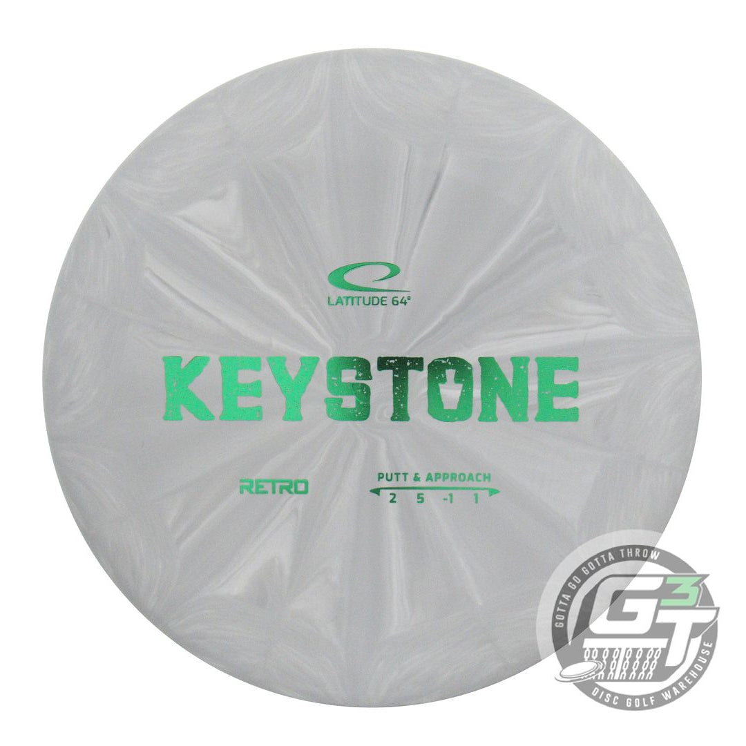 Latitude 64 Retro Burst Keystone Putter Golf Disc (Individually Listed)