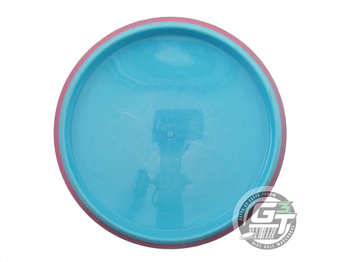 USED Axiom Discs PROTOTYPE V3 Neutron Balance 178g Teal Lilac Rim Midrange Disc