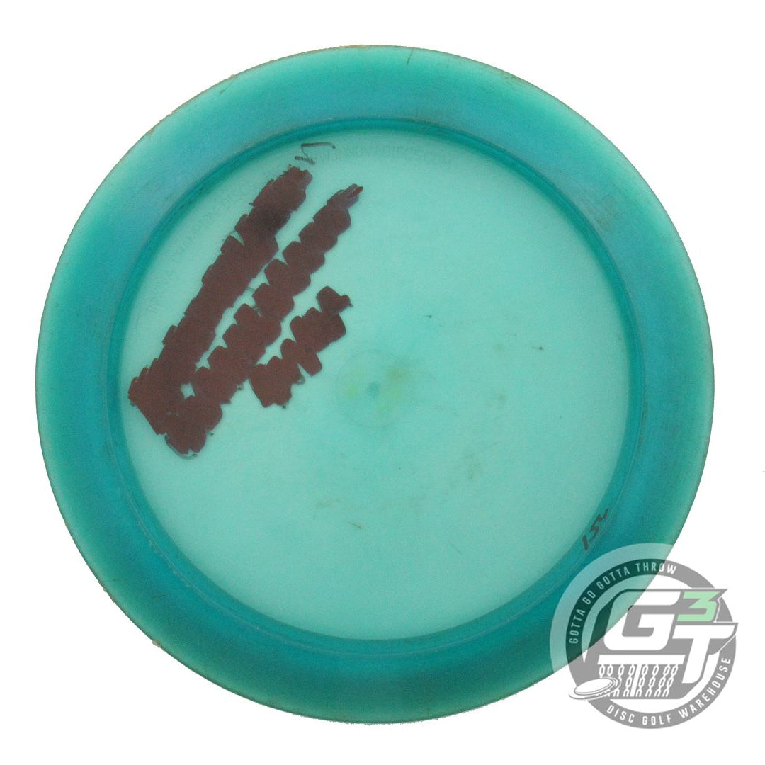 USED Innova Blizzard Katana 156g Green Wiped Stamp Distance Driver Golf Disc