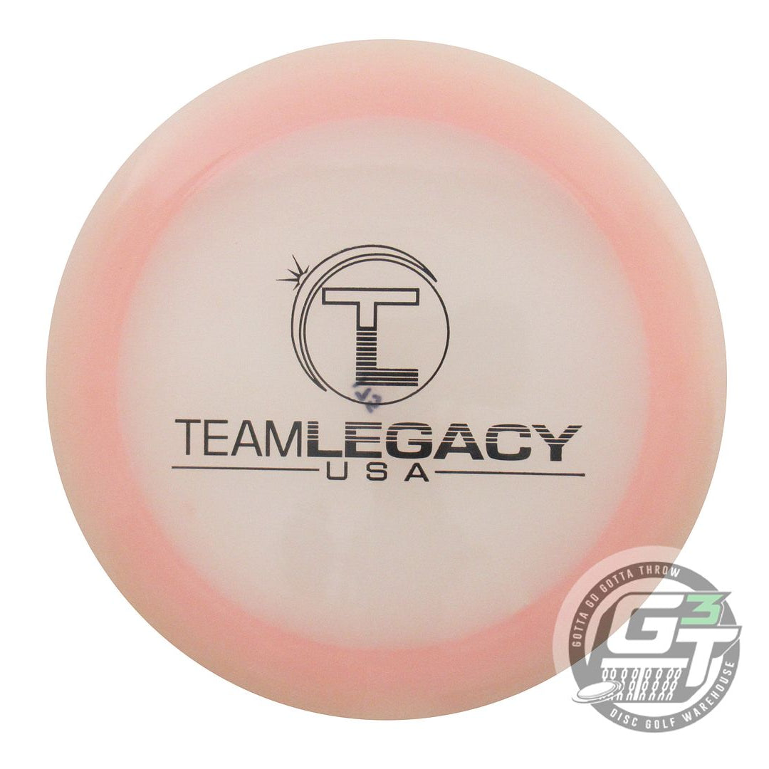 NEW Legacy Discs FLAT TOP Pinnacle Outlaw 175g Pink GUMMY Distance Driver Disc