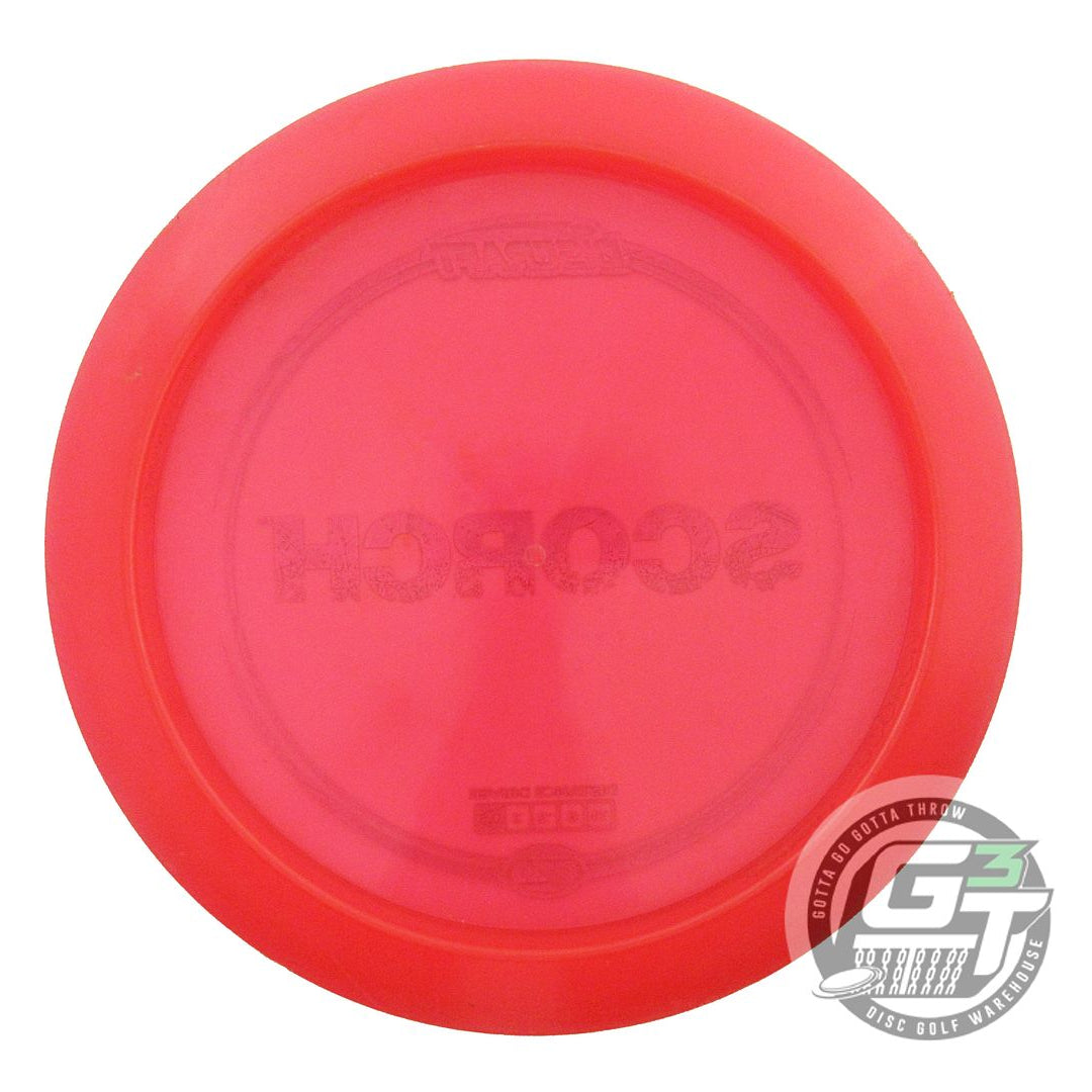 USED Discraft Z Scorch 173g Red Lilac Foil Distance Driver Golf Disc