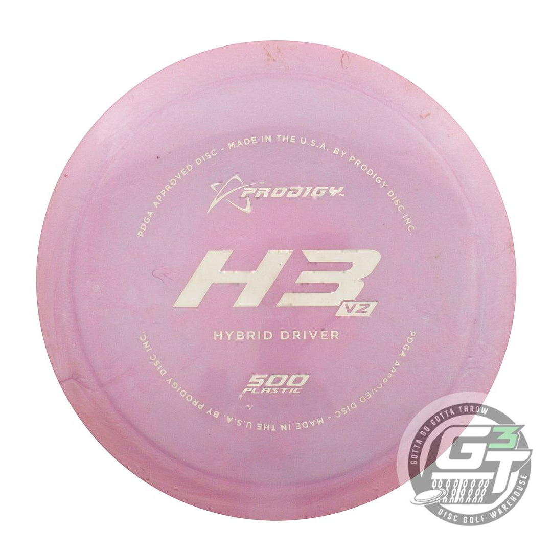 USED Prodigy Discs 500 H3 V2 176g Lilac White Stamp Hybrid Driver Golf Disc