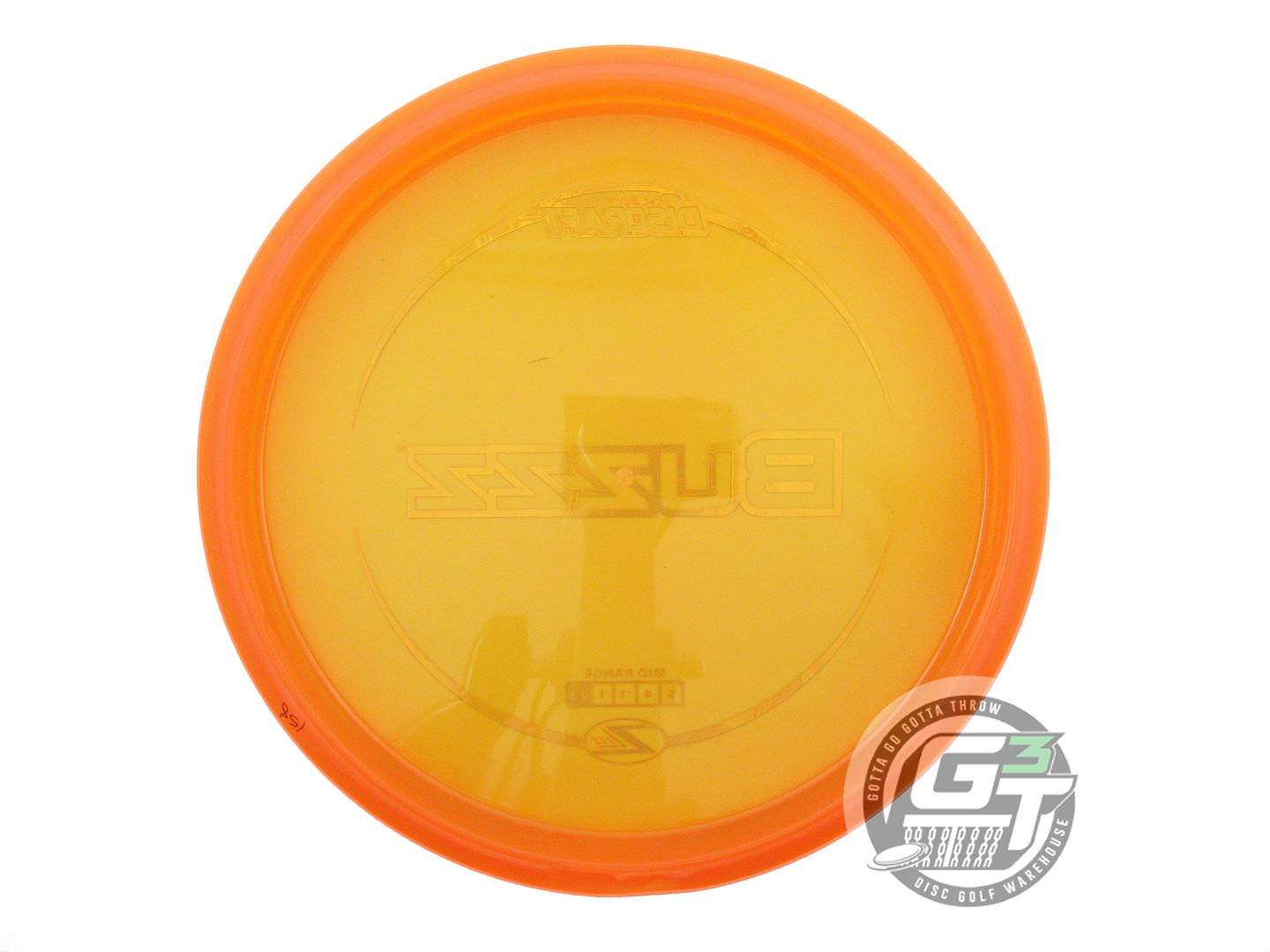 NOS Discraft X-OUT Z Lite Buzzz 158g Orange Money Foil RIM WARP Midrange Disc
