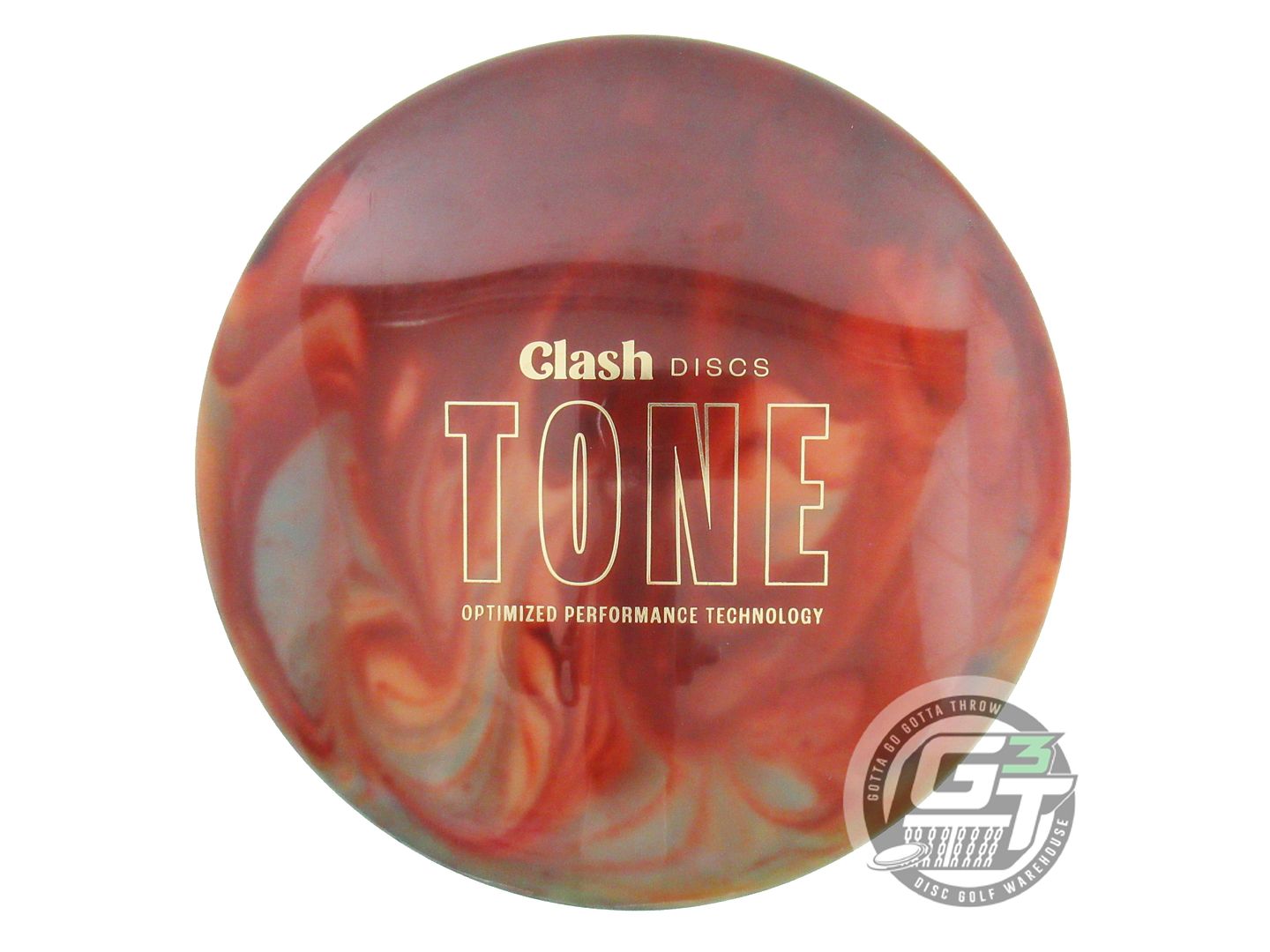 USED Clash Discs Tone Popcorn 174g HOME DYED Putter Golf Disc