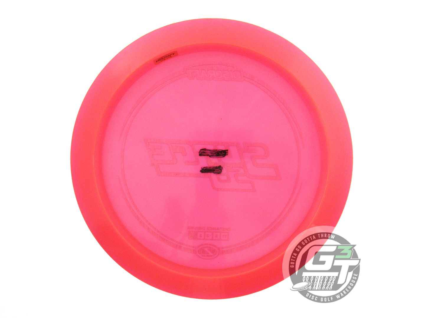 USED Discraft Z Surge SS 175g Red Pink Foil Distance Driver Golf Disc