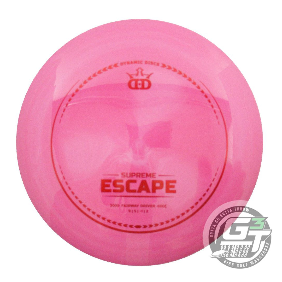Dynamic Discs Supreme Escape Fairway Driver Golf Disc (Individually Listed)