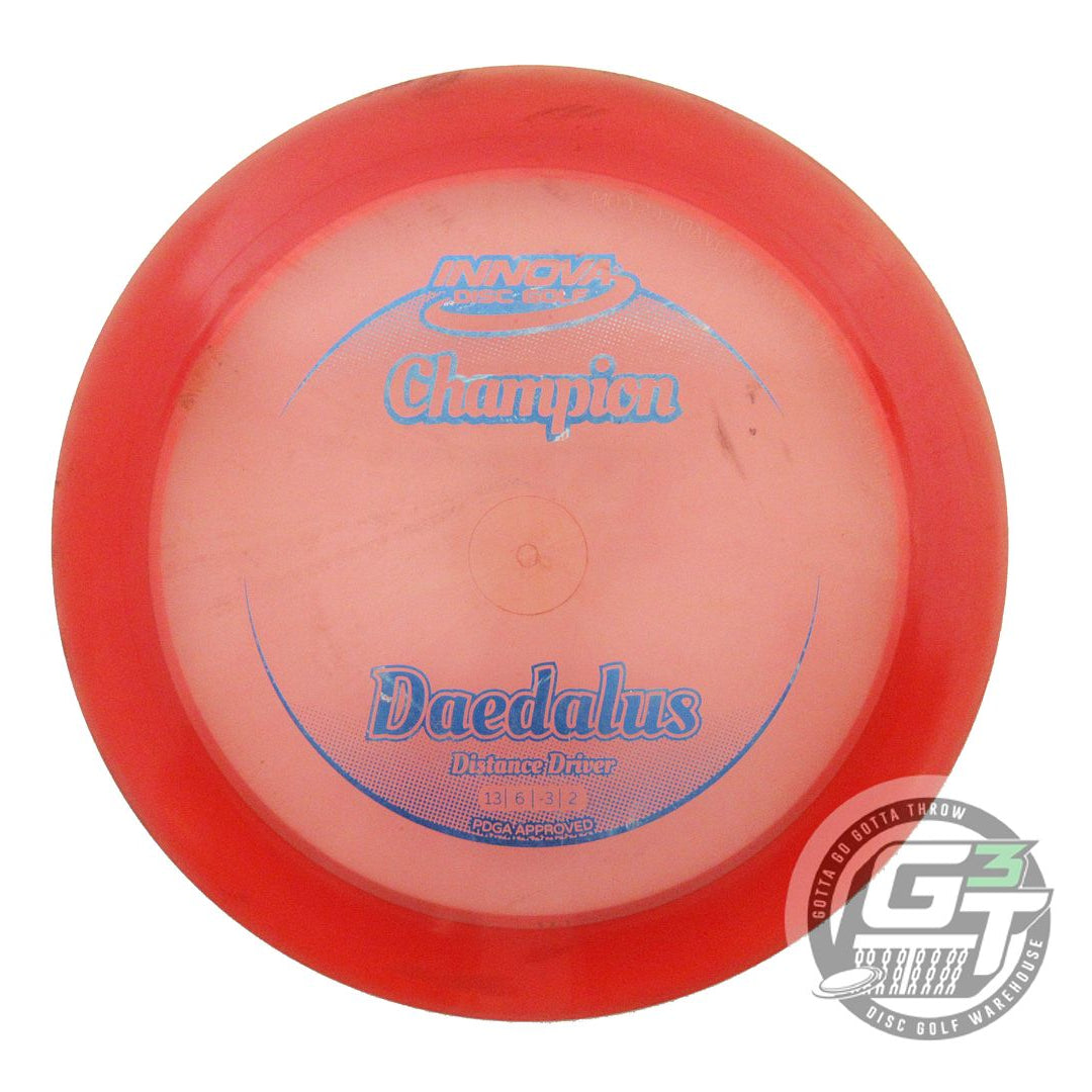 USED Innova Champion Daedalus 171g Red Blue Foil Distance Driver Golf Disc