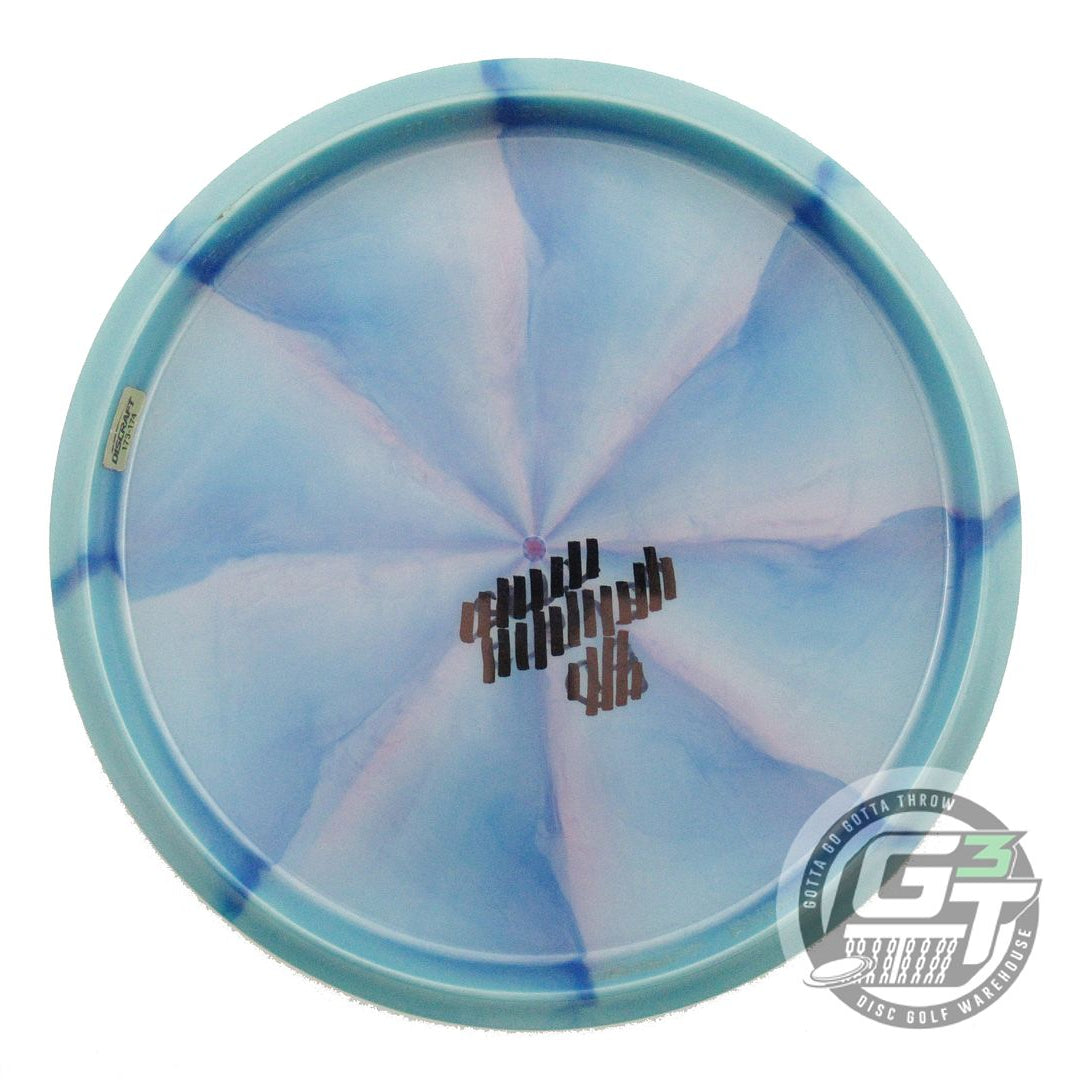 USED Discraft Titanium Buzzz 174g Teal-Lilac Midrange Golf Disc