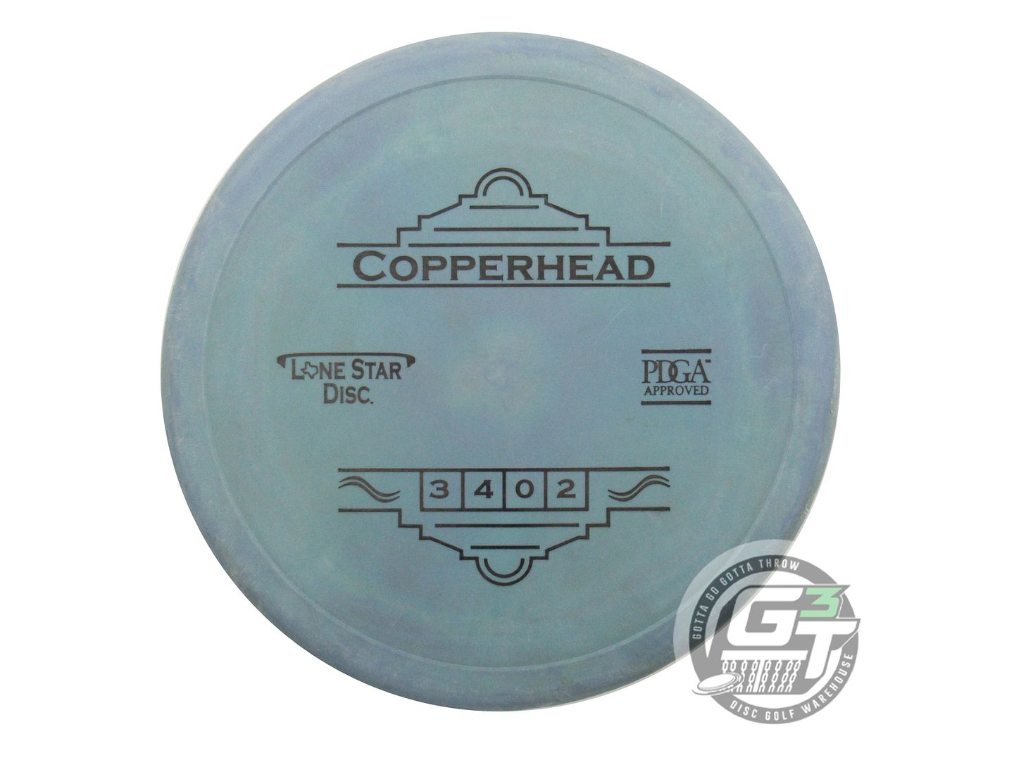 USED Lone Star Victor 2 Copperhead 174g Blue Black Stamp Putter Golf Disc