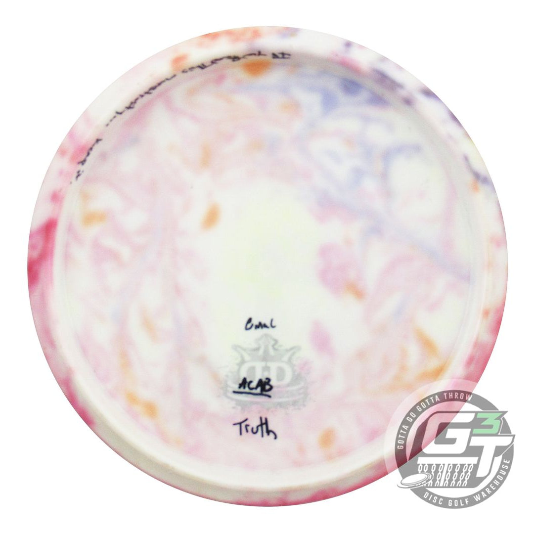 USED Dynamic Discs DyeMax Fuzion EMAC Truth 178g White HOME DYED Midrange Disc