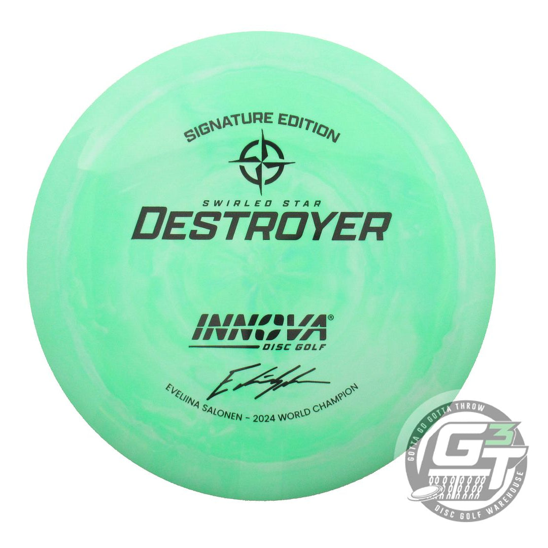 Innova Signature Edition Eveliina Salonen 1X Swirled Star Destroyer Distance Driver Golf Disc (Individually Listed)