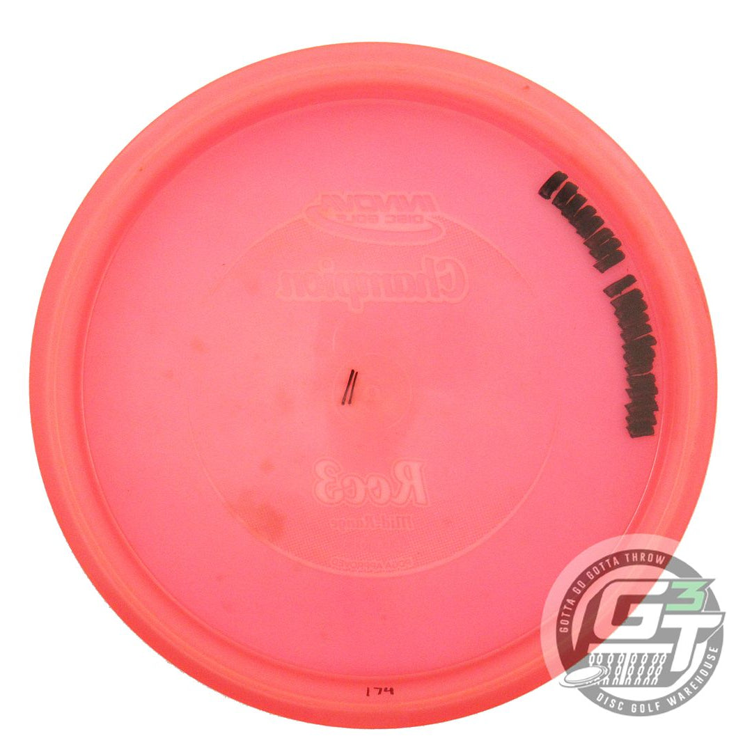 USED Innova Champion Roc3 174g Pink White Stamp Midrange Golf Disc