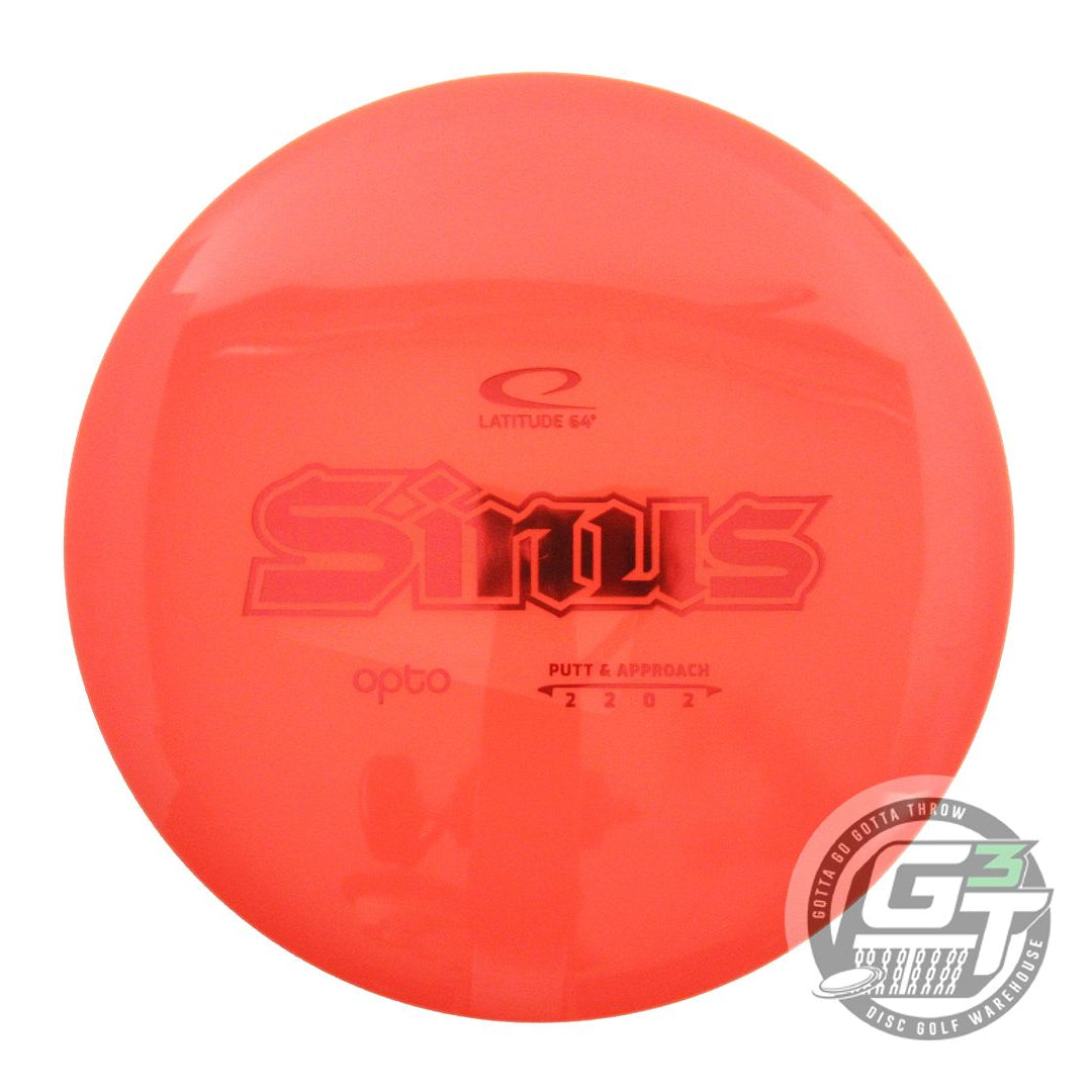 Latitude 64 Opto Line Sinus Putter Golf Disc (Individually Listed)