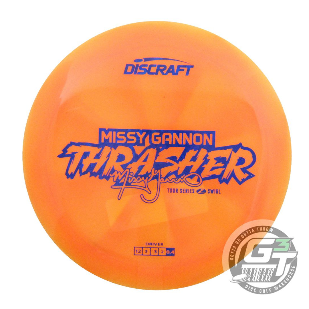 Discraft Limited Edition 2025 Tour Series Missy Gannon Swirl Elite Z Thrasher Distance Driver Golf Disc (Individually Listed)