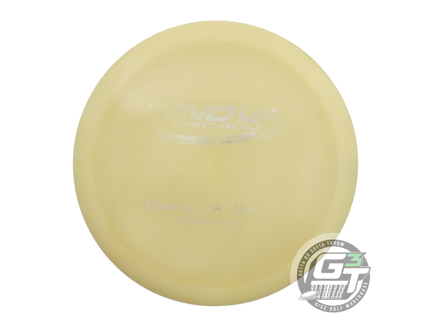 USED Innova Champion Wraith 173g Cream Silver Foil PFN WARPED Driver Golf Disc