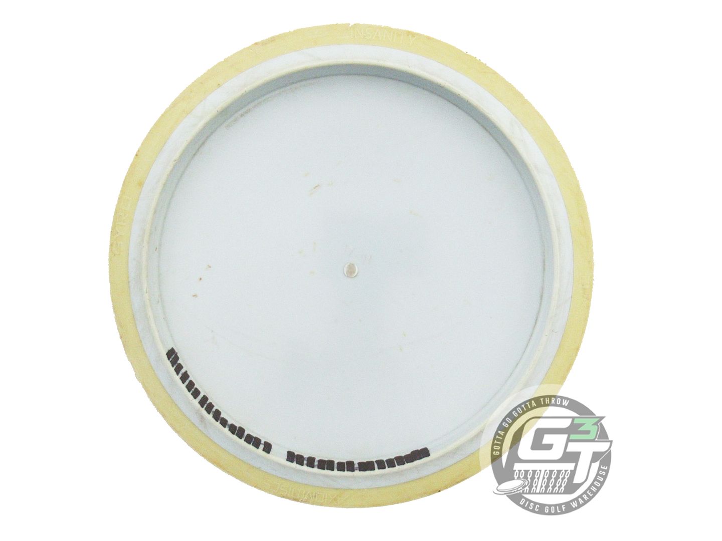 USED Axiom Discs Fission Insanity 173g Lt. Gray Peach Rim Distance Driver Disc