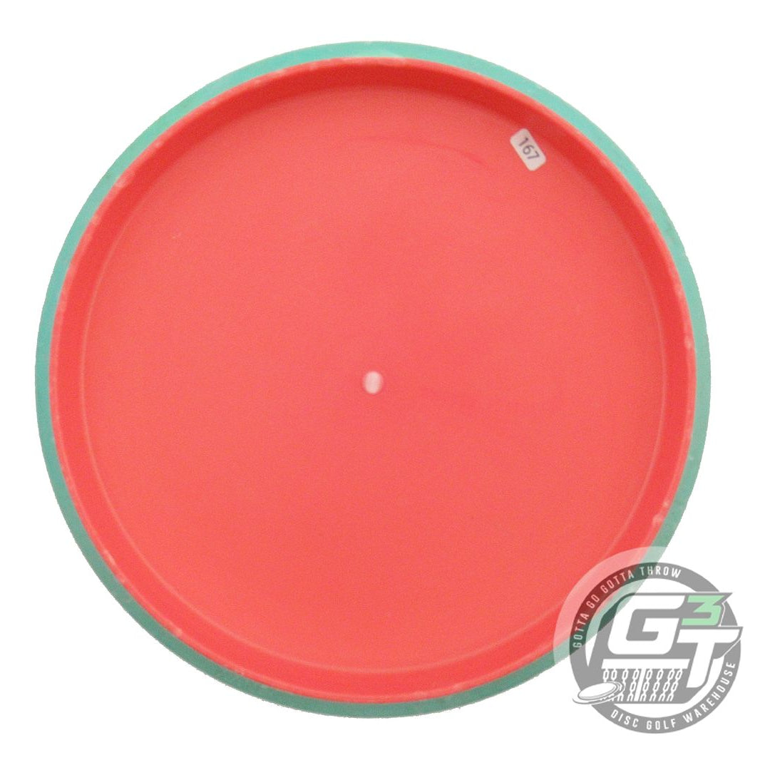 USED Axiom Discs Classic Electron Envy 167g Red Green Rim Putter Golf Disc