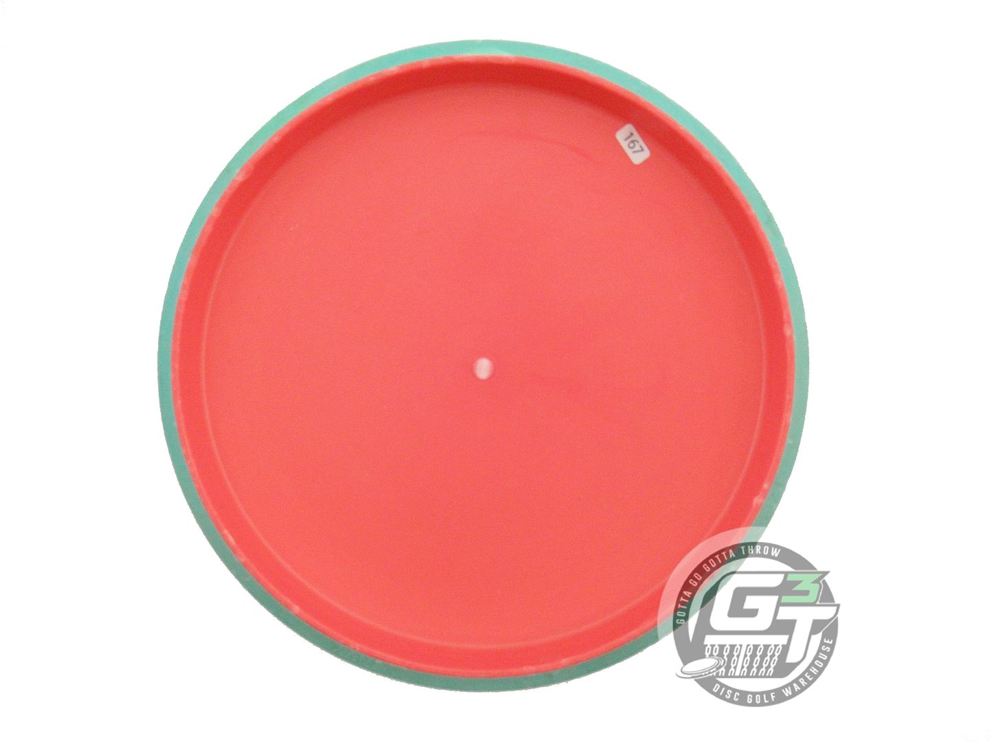 USED Axiom Discs Classic Electron Envy 167g Red Green Rim Putter Golf Disc
