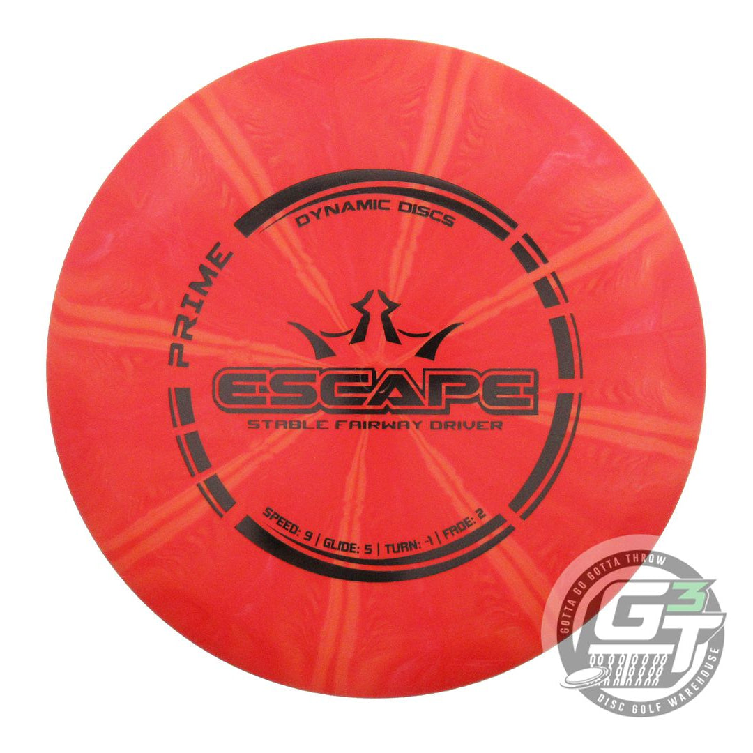 Dynamic Discs Prime Burst Escape Fairway Driver Golf Disc (Individually Listed)