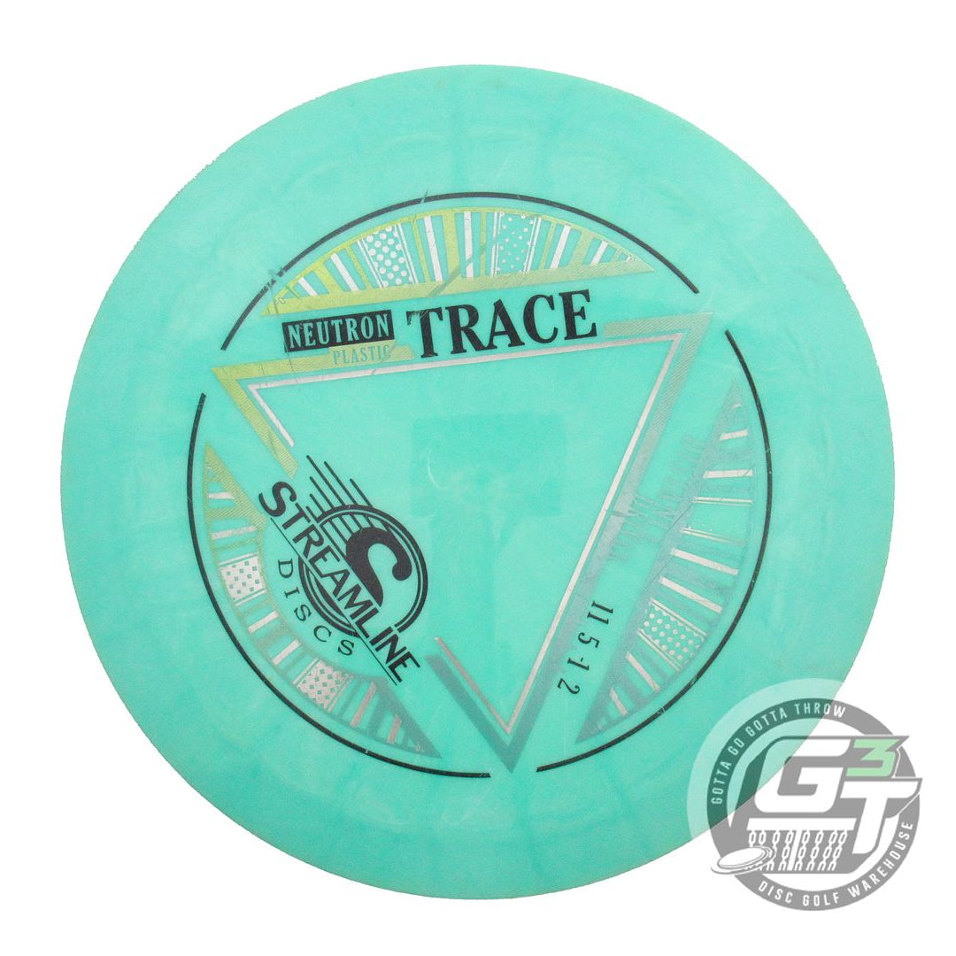 USED Streamline Discs X-OUT Neutron Trace 175g Seafoam Distance Driver Golf Disc