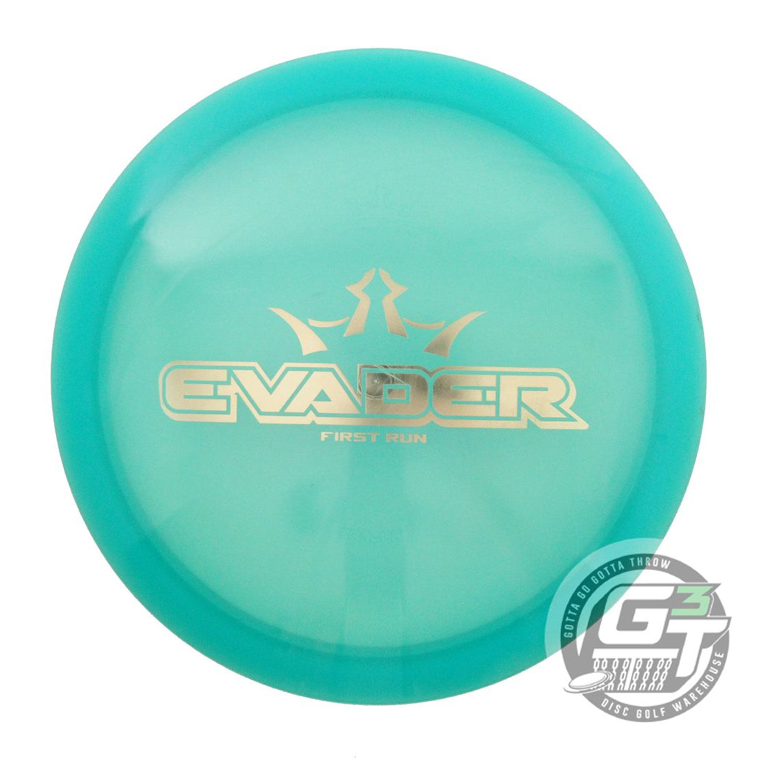 USED Dynamic Discs FIRST RUN Lucid Evader 173g Seafoam Gold Foil Driver Disc