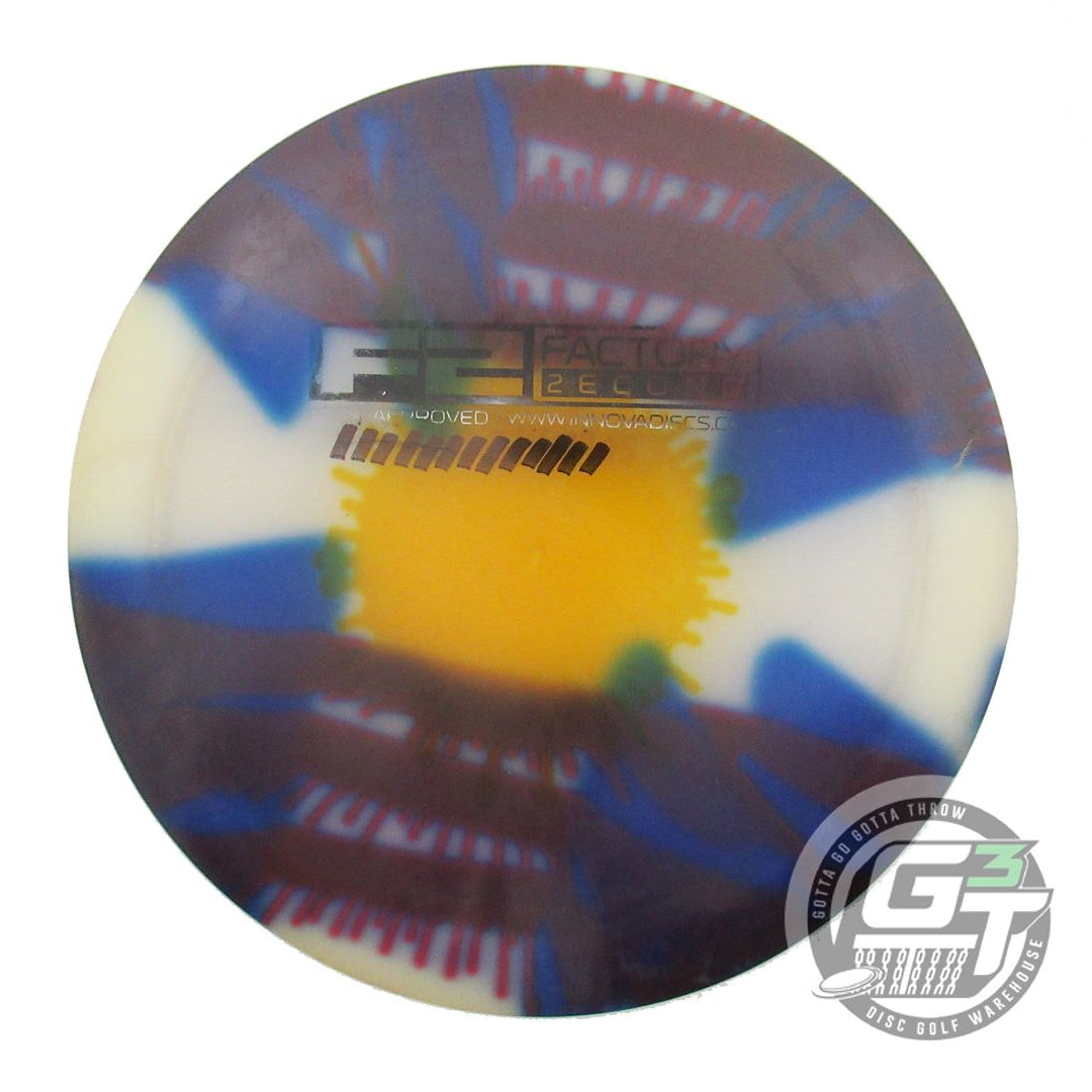 USED Innova X-OUT I-DYE Champion Wraith 175g Burst Distance Driver Golf Disc
