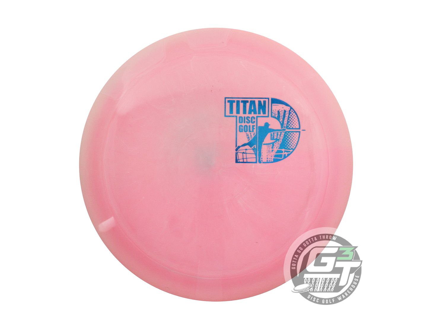 USED Discraft ESP Force 175g Pink Blue Foil Distance Driver Golf Disc