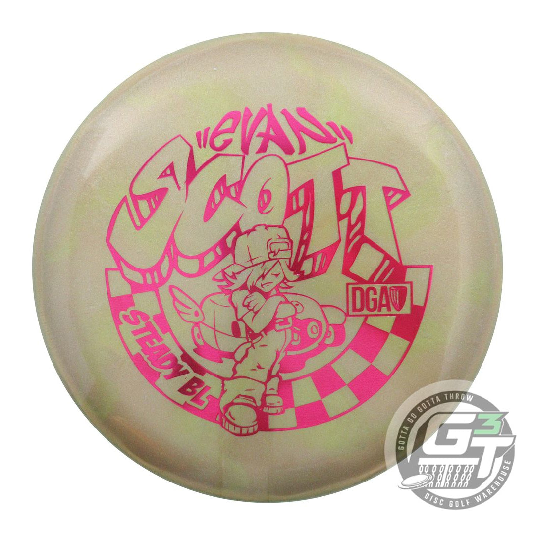 DGA Limited Edition 2024 Tour Series Evan Scott Swirl Tour Series Steady BL Putter Golf Disc (Individually Listed)