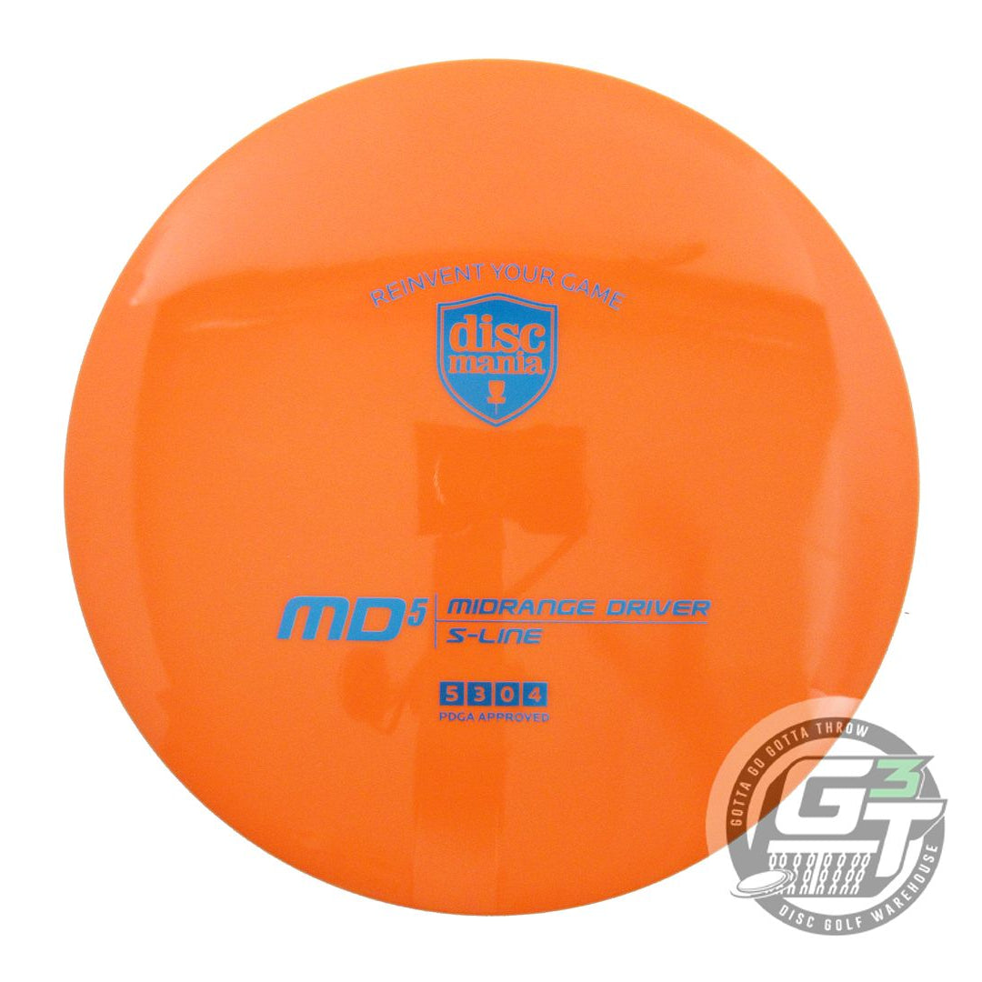 Discmania Originals S-Line MD5 Midrange Golf Disc (Individually Listed)