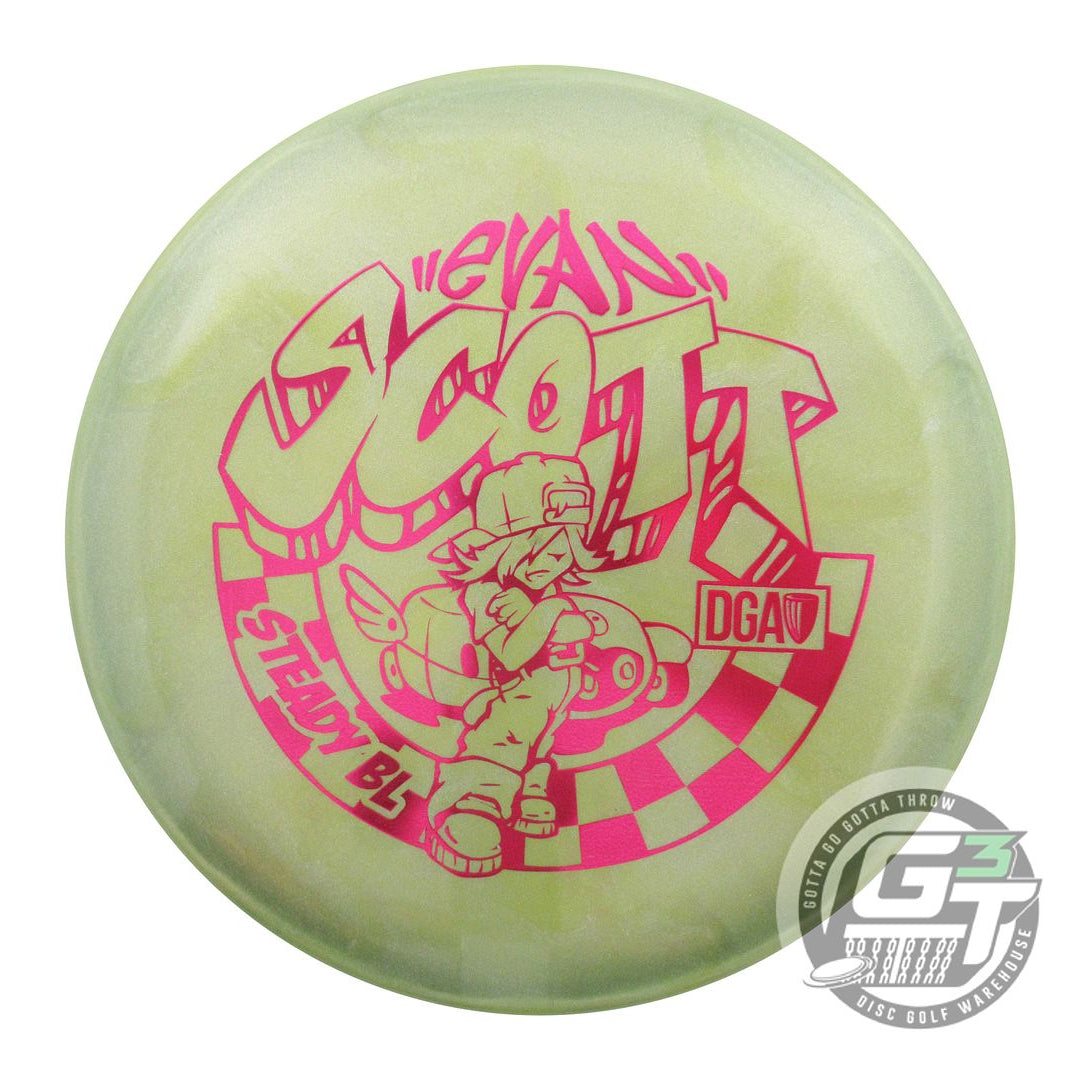 DGA Limited Edition 2024 Tour Series Evan Scott Swirl Tour Series Steady BL Putter Golf Disc (Individually Listed)