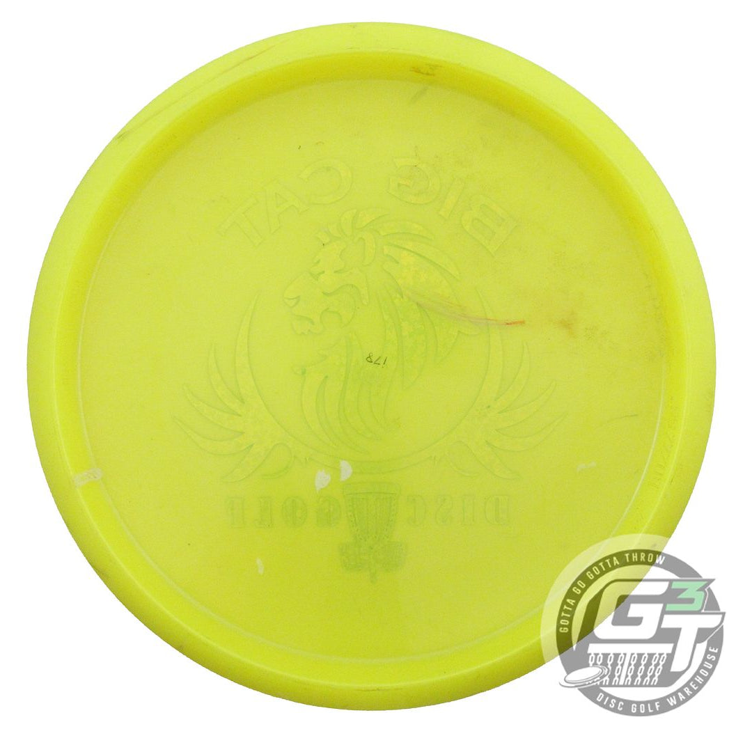 USED Discraft Z Buzzz SS 178g Yellow Shamrock Foil Midrange Golf Disc
