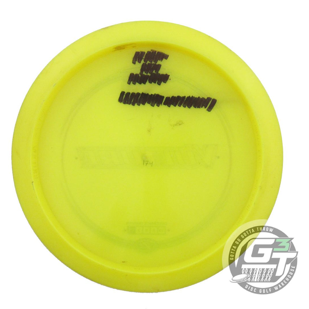 USED Discraft Z Vulture 174g Yellow Sunset Shatter Foil Distance Driver Disc