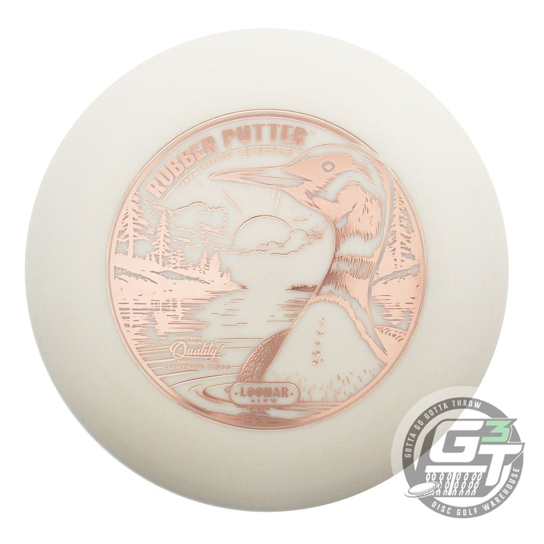 Lightning Loonar Glow Rubber Putter Golf Disc (Individually Listed)