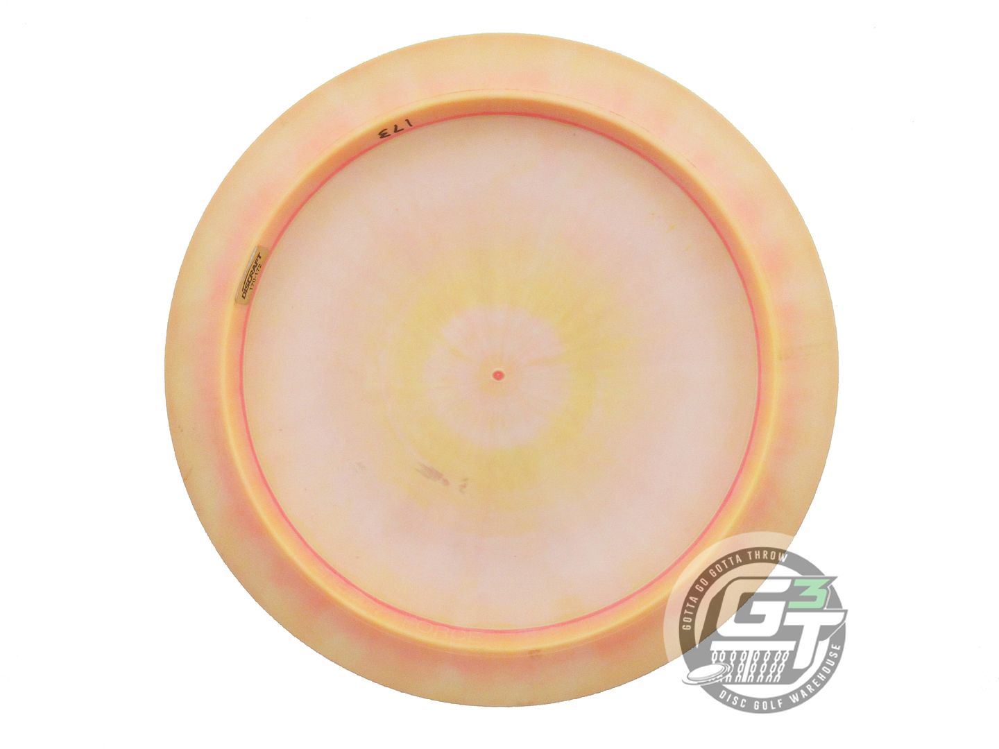 USED Discraft ESP Force 173g Peach-Pink Blue Holo Foil Distance Driver Golf Disc