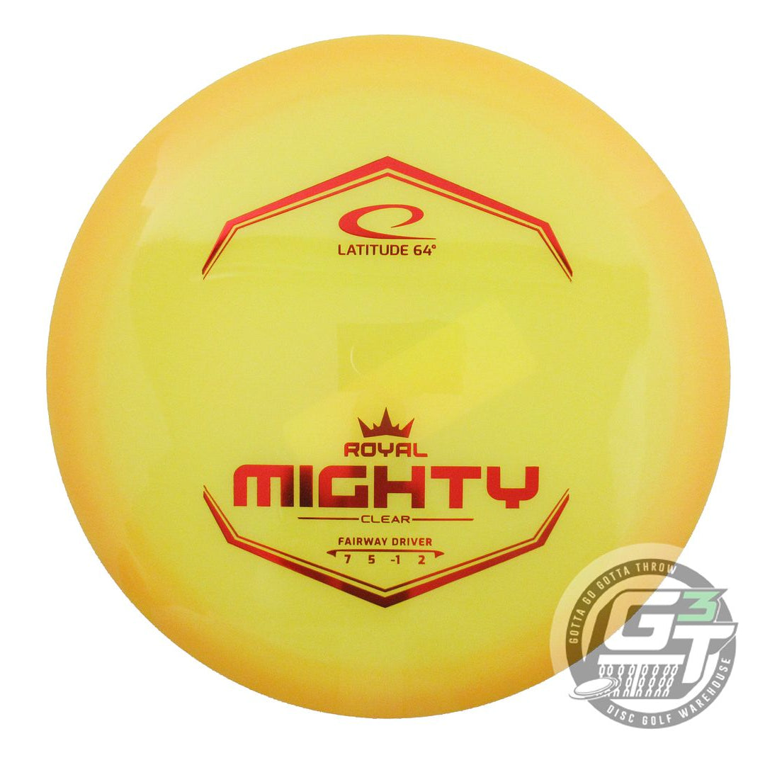 Latitude 64 Royal Clear Mighty Fairway Driver Golf Disc (Individually Listed)