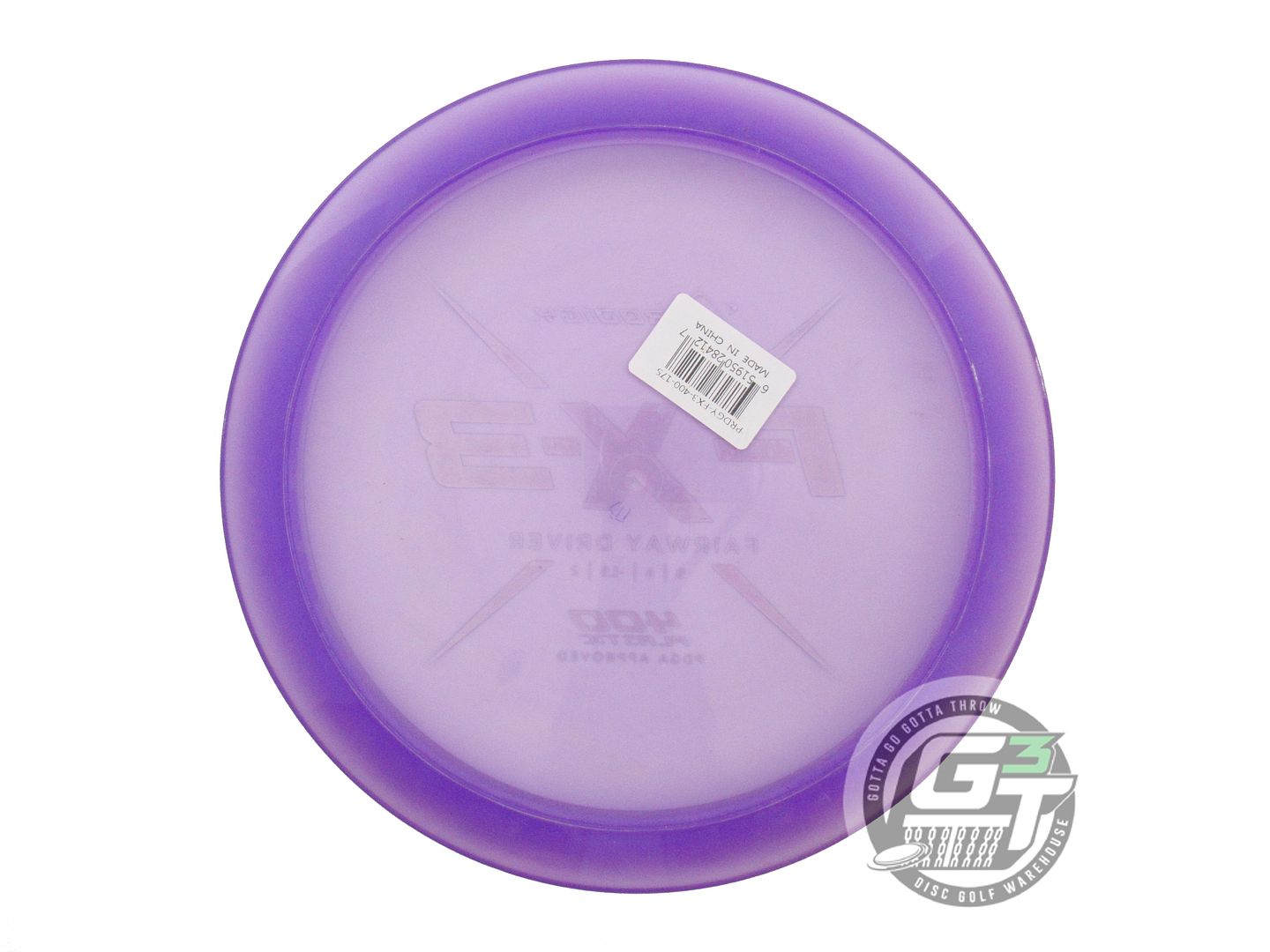 USED Prodigy Discs 400 FX3 173g Purple Teal Star Foil Fairway Driver Golf Disc