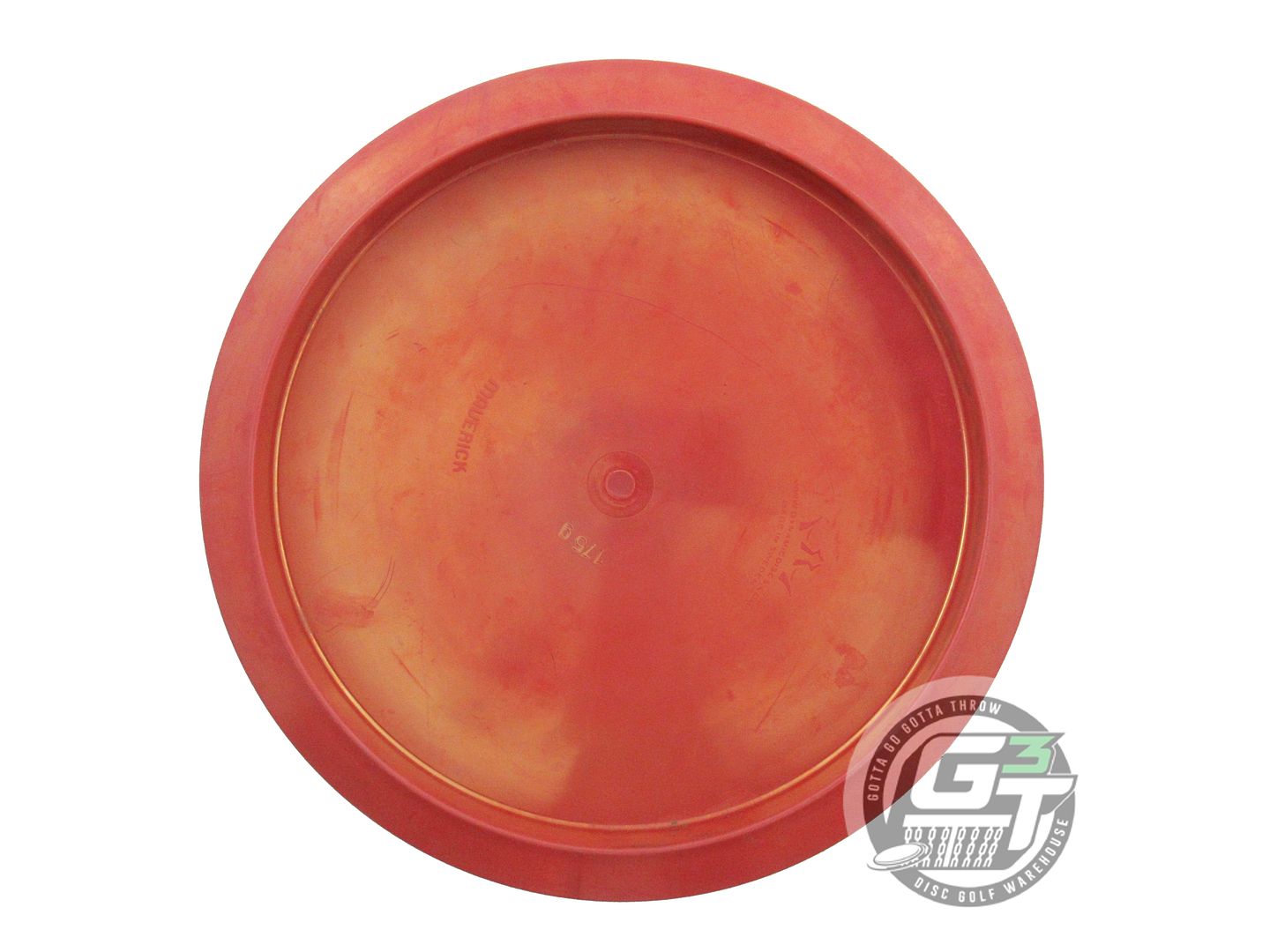 USED Dynamic Discs BioFuzion Maverick 175g Maroon Flag Foil Distance Driver Disc