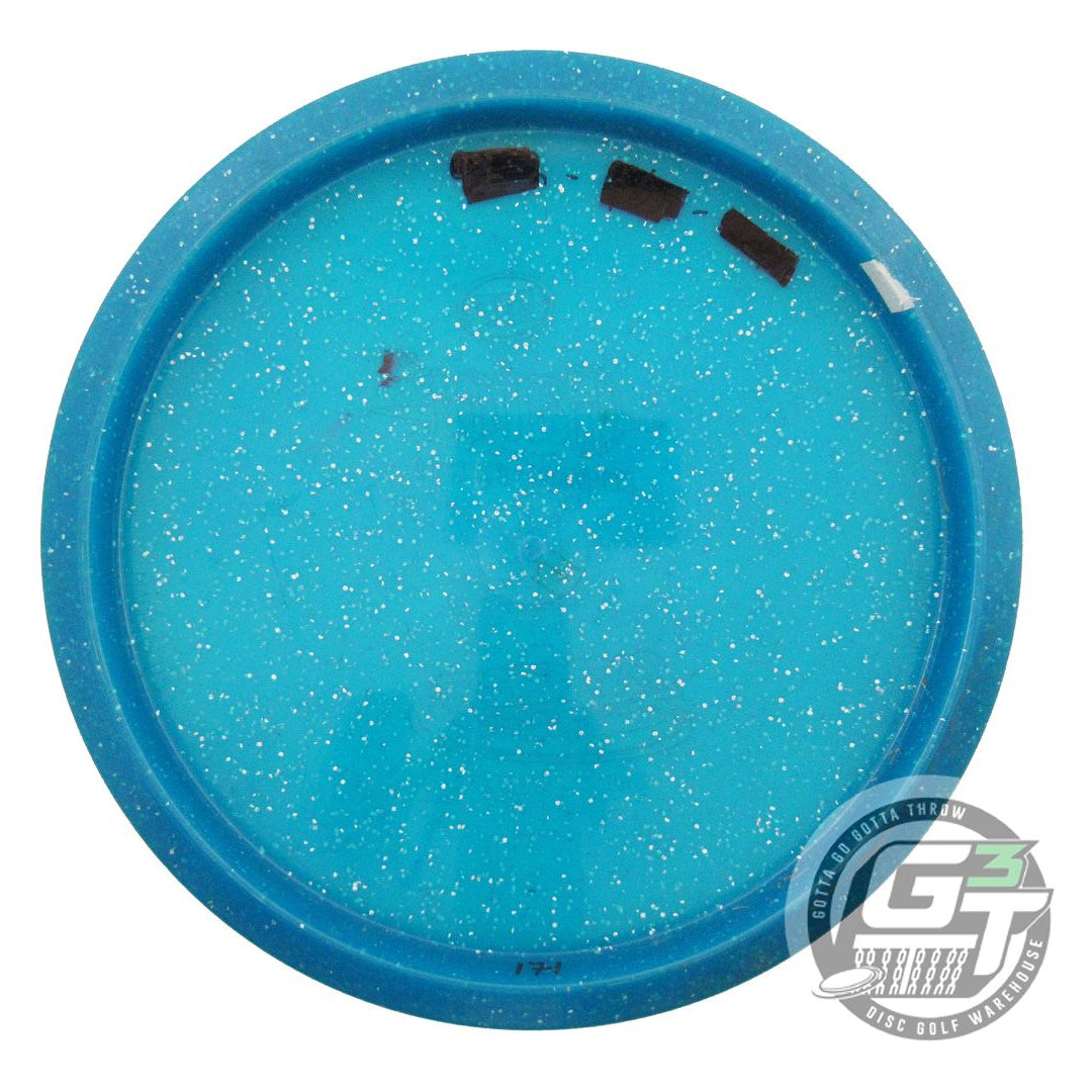 USED Innova Metal Flake Champion Gator 171g Blue Midrange Golf Disc