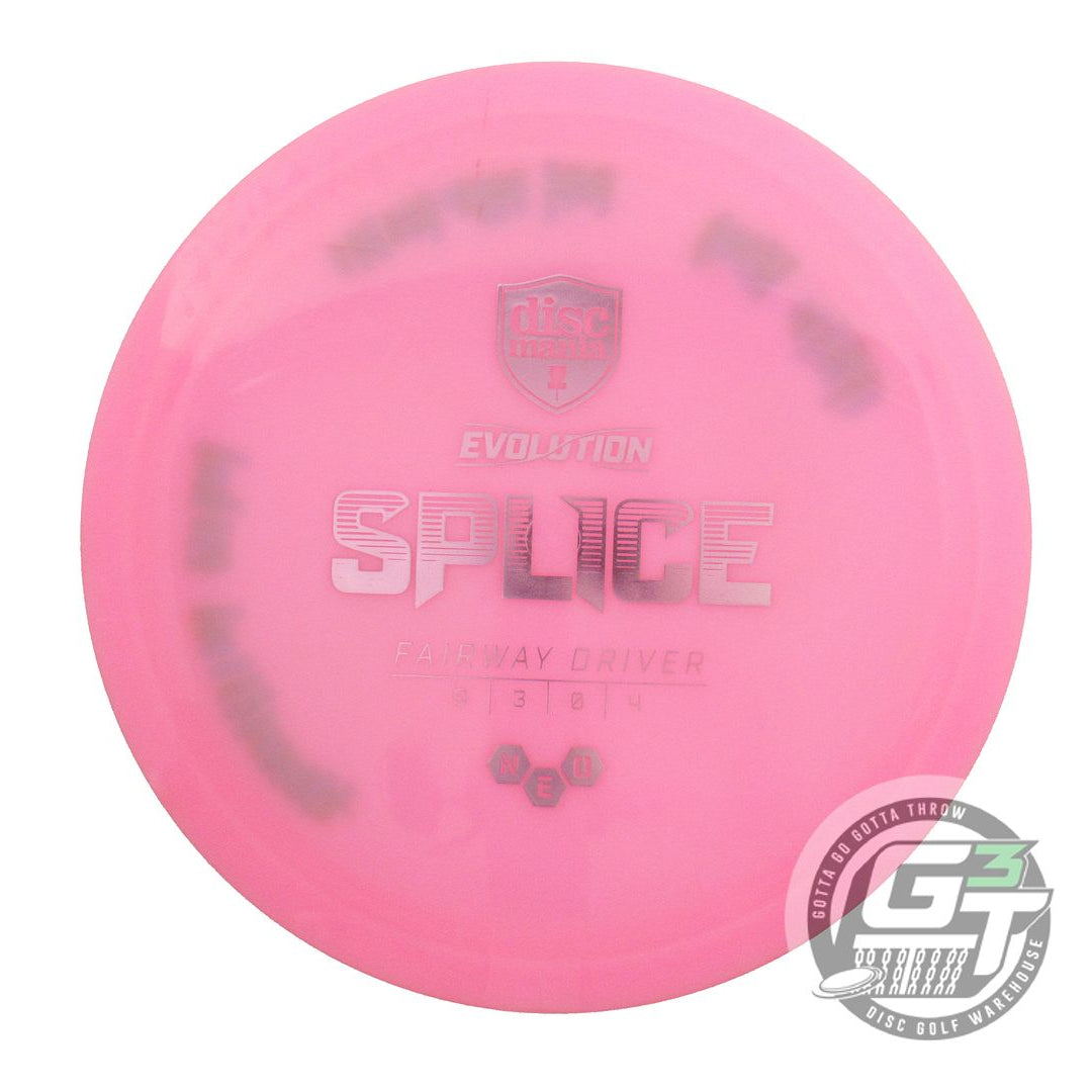 USED DiscMania Neo Splice 169g Pink Pink Foil Fairway Driver Golf Disc