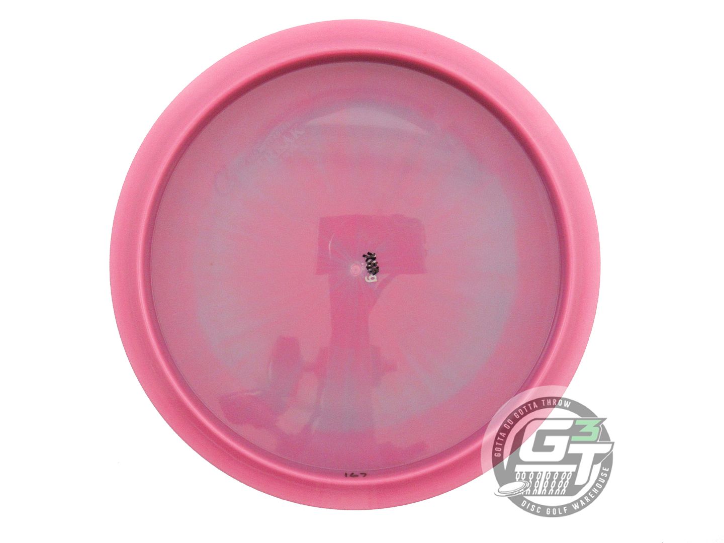 USED Climo Signature Line Streak 167g Pink Black Stamp Fairway Driver Golf Disc