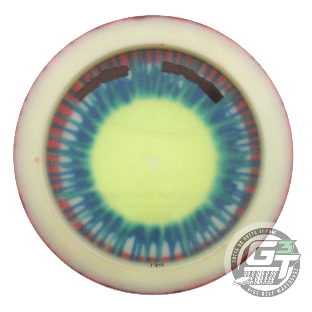 USED Innova I-DYE Champion Destroyer 174g Red Burst Distance Driver Golf Disc