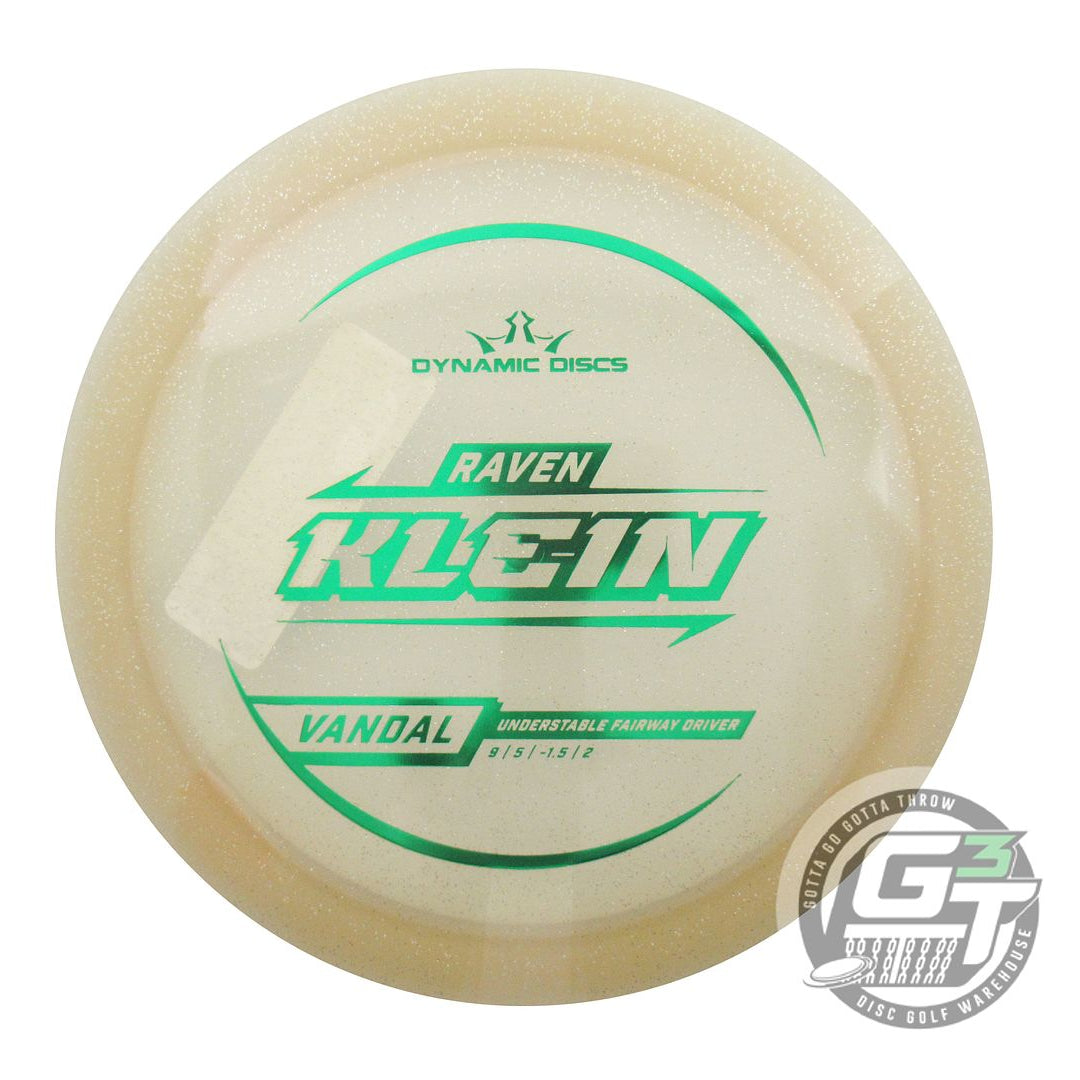 Dynamic Discs Limited Edition 2025 Team Series Raven Klein Gold Metal Flake Lucid Vandal Fairway Driver Golf Disc (Individually Listed)