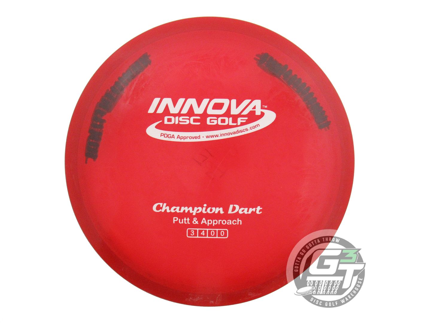 USED Innova Champion Dart 171g Red White Stamp Putter Golf Disc